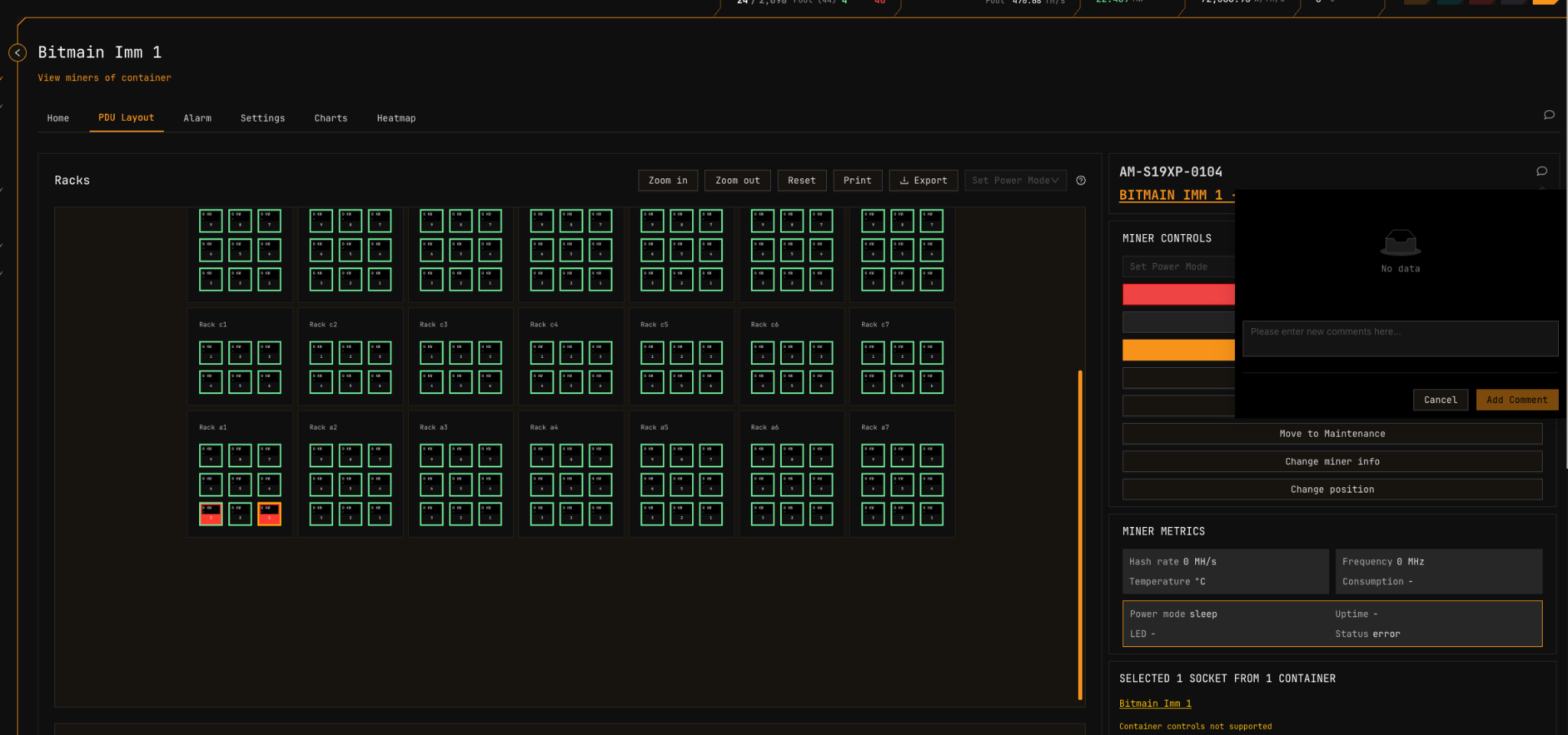 PDU Layout Comments