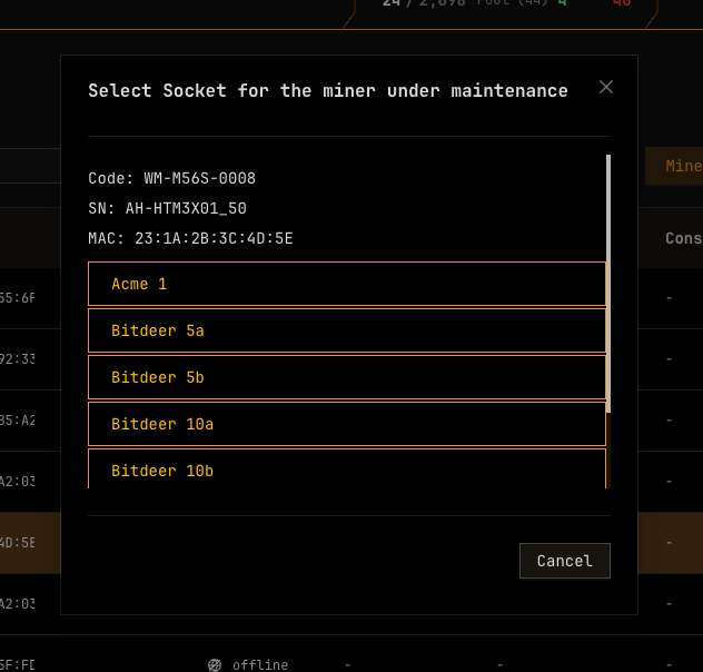 Select Container